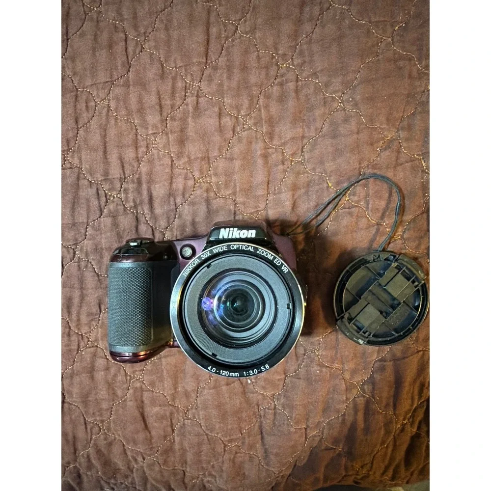 Nikon Coolpix L820 16MP 30x Optical‎ Zoom Digital Bridge Camera Plum Purple